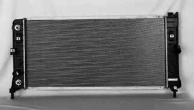 Rareelectrical - New Radiator Assembly Compatible With Pontiac 05-08 Grand Prix 5.3L V8 5328Cc 325 Cid Gm3010485