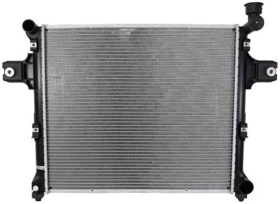 Rareelectrical - New Radiator Assembly Compatible With Jeep 05-09 Commander Grand Cherokee 5.7L V8 345 Cid Cu2840