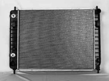 Rareelectrical - New Radiator Assembly Compatible With Chevrolet 06-11 Hhr 2.2L 2.4L L4 2189Cc 134 145 Cid Gm3010501