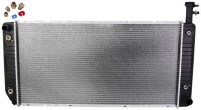 Rareelectrical - New Radiator Assembly Compatible With Gmc 05-08 Savana 2500 3500 4.8L 6.0L V8 5967Cc 294 364 Cid