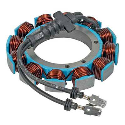 Rareelectrical - 12V 38A Stator Compatible With 2000 Harley Davidson Fat Boy Flstf Heritage Softail Classic Flstc