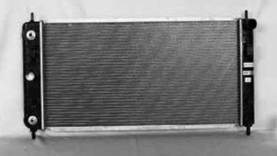 Rareelectrical - New Radiator Assembly Compatible With Chevy 04-08 Malibu 2.2L L4 2198Cc 134 Cid Ra10063 52486987
