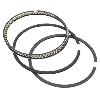 Rareelectrical - Standard Piston Rings Compatible With 1985-2010 Polaris Single Twin Cylinder 2-Stroke Atv Snowmobile