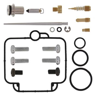 Rareelectrical - Carburetor Rebuild Kit Compatible With Polaris Scrambler 500 2X4 4X4 1997 1998 1999 2000 2001 2002