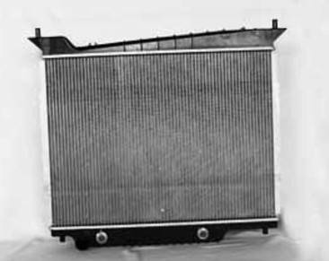 Rareelectrical - New Radiator Assembly Compatible With Ford 03-06 Expedition 4.6L 5.4L V8 281 330 Cid Cu2609 2921