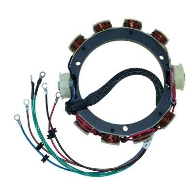 Rareelectrical - Stator Compatible With 1984-1985 Yamaha V6 150-220Hp 2-Stroke Outboard 3.544" Bore Marine Engine