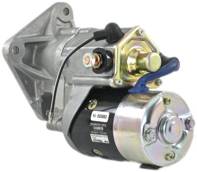 Rareelectrical - New 12V Starter Motor 9-Tooth Cw Osgr 2.5Kw Compatible With 1992-1998 Kubota M7580dt Utility Tractor