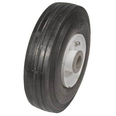 Rareelectrical - Heavy Duty Mower Deck Wheel Compatible With Gravely 07132800 011386 Midsize Zero Turn 40 50 Inch