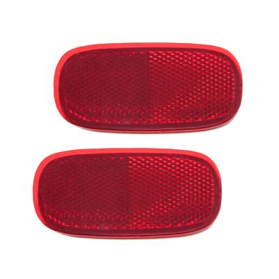 Rareelectrical - New Pair Of Reflector Lights Compatible With Toyota Rav4 2001 2002 81910-42010 8191042010 To2866101
