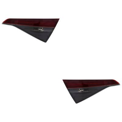 Rareelectrical - Pair Of Tail Lights Compatible With Honda Civic Hybrid Sport Touring Sedan Civic Sport Sedan Civic