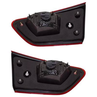 Rareelectrical - Halogen Tail Light Assembly Right Left Pair Compatible With 2018-2019 Subaru Crosstrek Limited