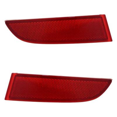 RAREELECTRICAL - Reflector Light Assembly Right Left Pair Compatible With 2019-2021 Hyundai Tucson Sel Tucson Sport