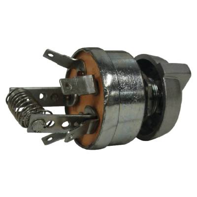 Rareelectrical - Tractor Light Switch 6V 5-Terminal Compatible With International Harvester 706 806 1206 Row-Crop 140