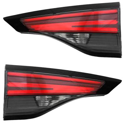 Rareelectrical - New Led Outer Tail Lights Compatible With Toyota Sienna Limited Mini Passenger Van 2021 By Part