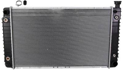 Rareelectrical - Radiator Assembly Compatible With 1988-1996 Chevrolet Gmc Blazer 1994 W/O Ac C1500 Suburban C1500