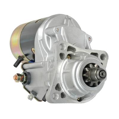 Rareelectrical - New 12V Starter Compatible With Clark 853 853H Skid Steer Loader Isuzu 4Jb1 2.8L Diesel 1991-1995