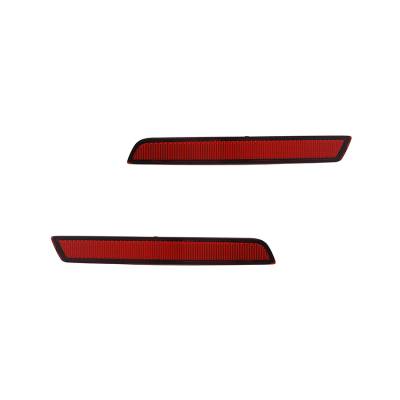 Rareelectrical - New Pair Of Reflector Lights Compatible With Chevrolet Malibu 2013-2014 20998413 Gm1185106 20998412