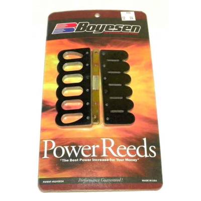 Rareelectrical - Intake Reed Petals Compatible With Evinrude Johnson V6 185 Hp Cross Flow 3.500 Bore 235 Hp 3.625