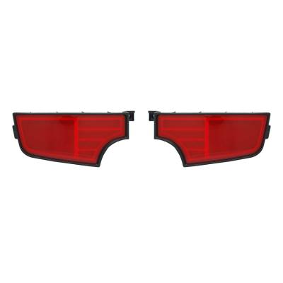 Rareelectrical - New Reflector Light Pair Compatible With Kia Soul 2U 4U 2010-2011 92450-2K000 92451 92450 2K000