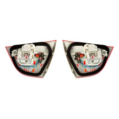 Rareelectrical - New Pair Of Inner Tail Lights Compatible With Bmw 335D 2009-11 63-21-7-289-427