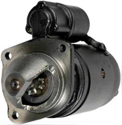 Rareelectrical - New 12V 3Kw 9 Tooth Starter Motor Compatible With Hamm Hatra Kaelble Mengele Poclainvschaef