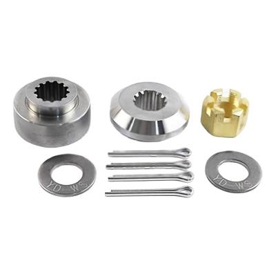 Rareelectrical - Propeller Hardware Kit Compatible With Suzuki 35-65Hp Marine Outboard 13 Tooth Spline Thrust Washer