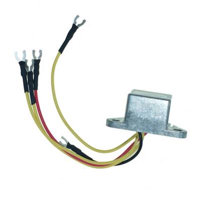 Rareelectrical - Johnson Compatible With 1993-2005 Evinrude 9.9Hp 10Hp 15Hp 4-Wire Rectifier 2-Cyl 2-Stroke Outboard