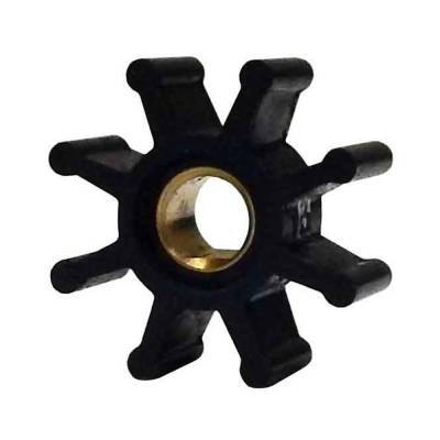 Rareelectrical - Impeller Compatible With 2004 Jabsco Pre- Kit Diameter Width Shaft Blades Profile Nitrile Drive