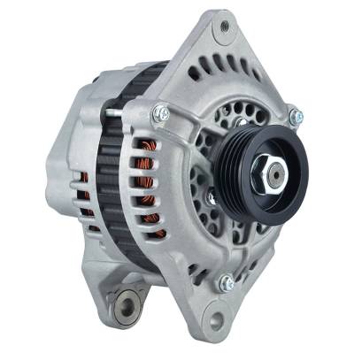 Rareelectrical - New Alternator 12V 70A Compatible With 1985-1987 Mazda 626 1.6L 1600Cc Mitsubishi Type Internal Fan
