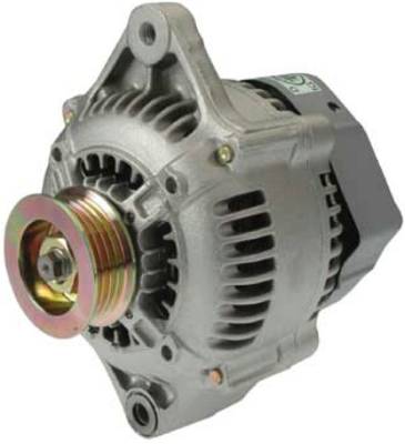 Rareelectrical - Alternator Generator Compatible With 1990-1992 Geo Isuzu Stylus 1.6L 12V 75 Amp OEM 97070343 Storm