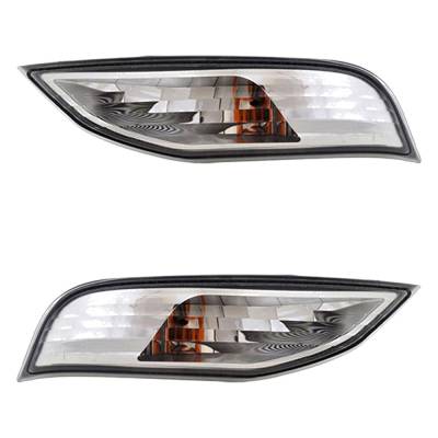 Rareelectrical - Halogen Turn Signal Light Assembly Right Left Pair Compatible With 2014-2019 Lexus Gx460 Luxury Suv