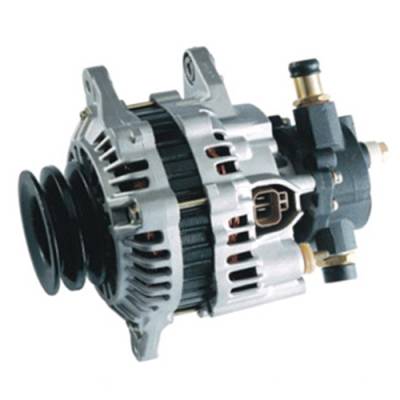Rareelectrical - Engine Alternator With Vacuum Pump Compatible With 1994 1995 1996 Mitsubishi L300 2500 Van P05u P05w