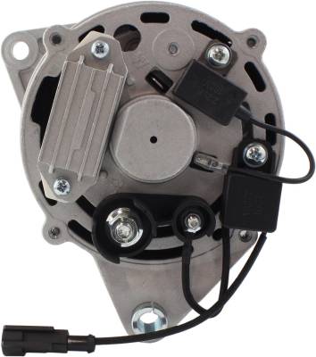 Rareelectrical - 12V 120 Amp Alternator Compatible With Mccormick X50.20M X50.30M X50.40 X50.40M X50.50 Perkins