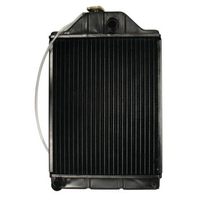 Rareelectrical - Tractor Radiator Compatible With Massey Ferguson 165 175 180 30 31 3165 Industrial Copper Core