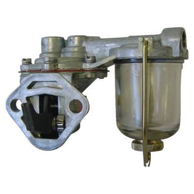 Rareelectrical - Fuel Transfer Pump Compatible With Massey Ferguson 20 40 200 203 205 2200 2500 35 50 135 150 2135