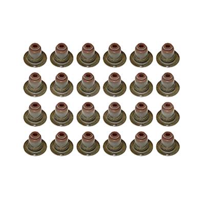 Rareelectrical - 24-Pack Valve Stem Seal Compatible With Yamaha F150 F200 F225 4-Stroke Dohc Efi Outboard 2002-2019