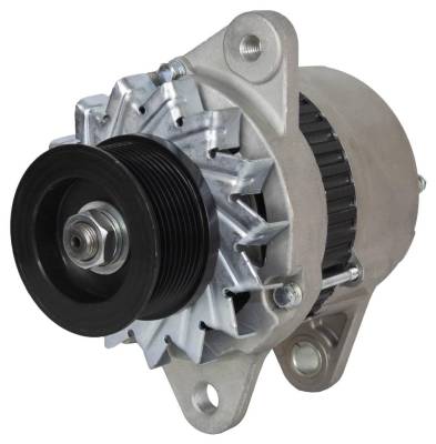 Rareelectrical - New Alternator Compatible With Komatsu Lift Truck 30Amp Nikko 600-821-6110, 600-821-6120 0-33