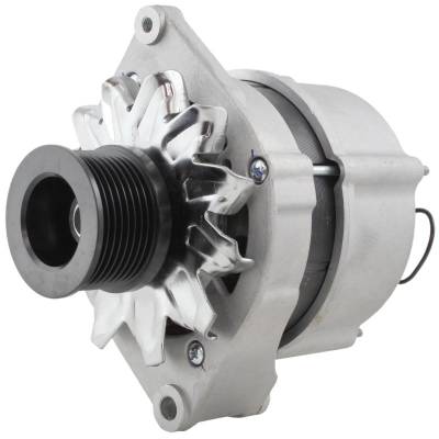 Rareelectrical - Alternator Compatible With John Deere 2054 6068T 2056 2058 2064 6076 2066 6076Hz Combine Diesel 2254