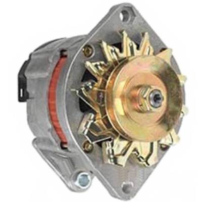 Rareelectrical - New 24V 27A Negative Polarity Alternator Compatible With 1985-1991 Fiat-Allis Tractors Wheel Loaders