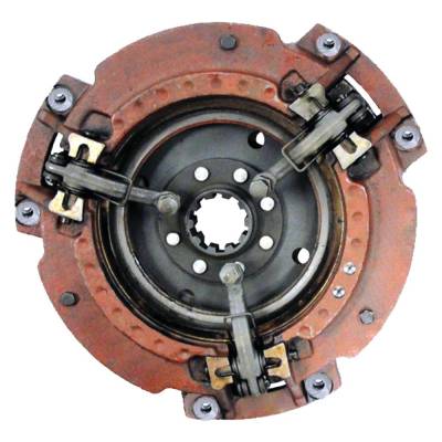 Rareelectrical - Dual Stage Clutch Pressure Plate Compatible With Massey Ferguson 150 165 175 175Uk 178Uk 30