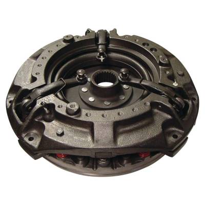 Rareelectrical - Pressure Plate 12" Double Heavy Spring Compatible With Massey Ferguson 165 168 240 253 275 283 340