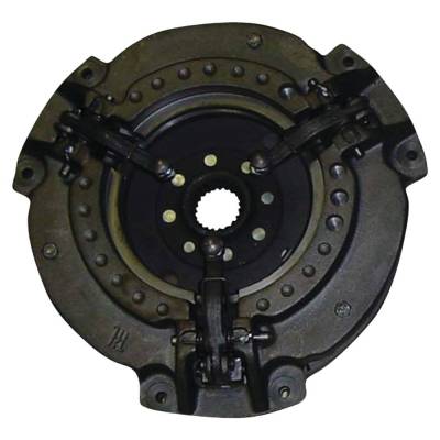 Rareelectrical - Dual Stage Clutch Pressure Plate Compatible With Massey Ferguson 165 255 265 245 177 235 20C 30B 30D