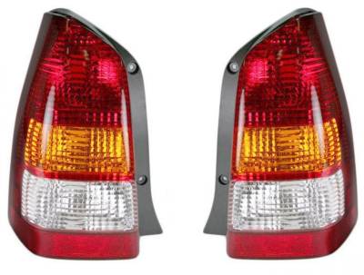 Rareelectrical - New Pair Of Tail Lights Compatible With Mazda Tribute 2001-04 Ec01-51-170D Ma2801115 Ec0151170d