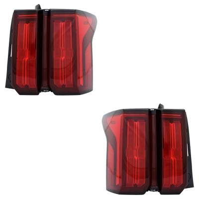Rareelectrical - New Pair Of Tail Lights Compatible With Kia Sorento Sx Sport Utility Sorento Sx Prestige Sport