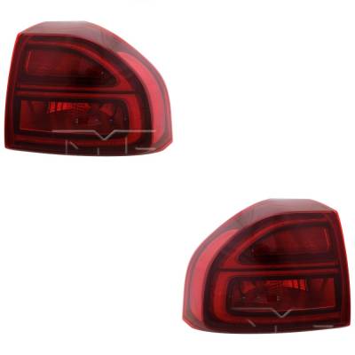 Rareelectrical - New Pair Of Tail Light Compatible With Kia Niro Plug-In Hybrid Ex Premium Sport Utility Niro Sport