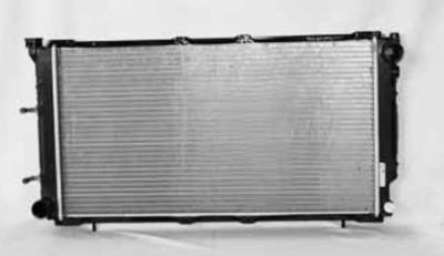 Rareelectrical - New Radiator Assembly Compatible With Subaru 90-94 Legacy 2.2L H4 2212Cc Su3010131 3391 Cu1183 3391