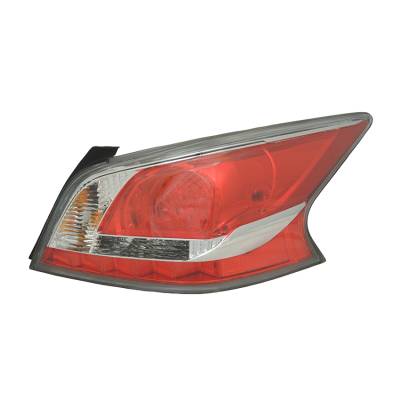 Rareelectrical - New Right Tail Light Compatible With Nissan Altima Sedan Advance Base S Sl 2014 2015 By Part Numbers