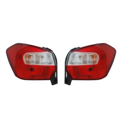 Rareelectrical - New Tail Light Pair Compatible With Subaru Xv Crosstrek 2013 2014 2015 Su2819104 Su2818104