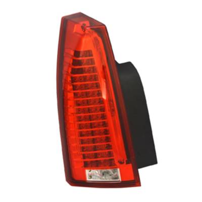 Rareelectrical - Tail Light Assembly Left Driver Side Compatible With 2008-2014 Cadillac Cts Sedan Cts V Sedan OEM