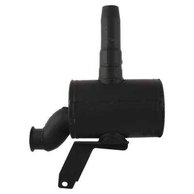 Rareelectrical - Underhood Steel Muffler Compatible With 1991-2003 Ford New Holland 7740 7740O 5640 6640 Ts90 Ts100